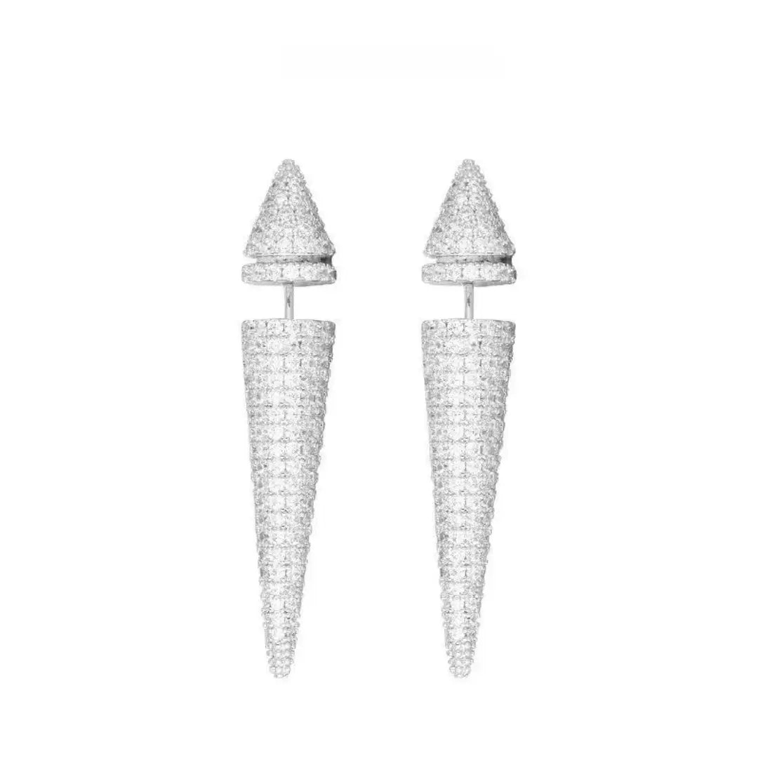 Brinco Cone Cravejado - NATA