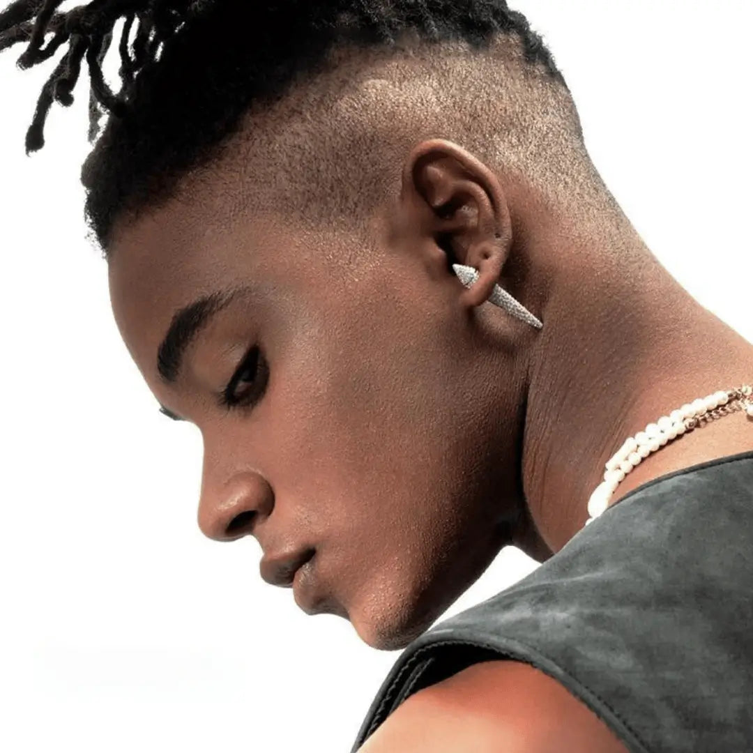 Brinco Cone Cravejado - NATA