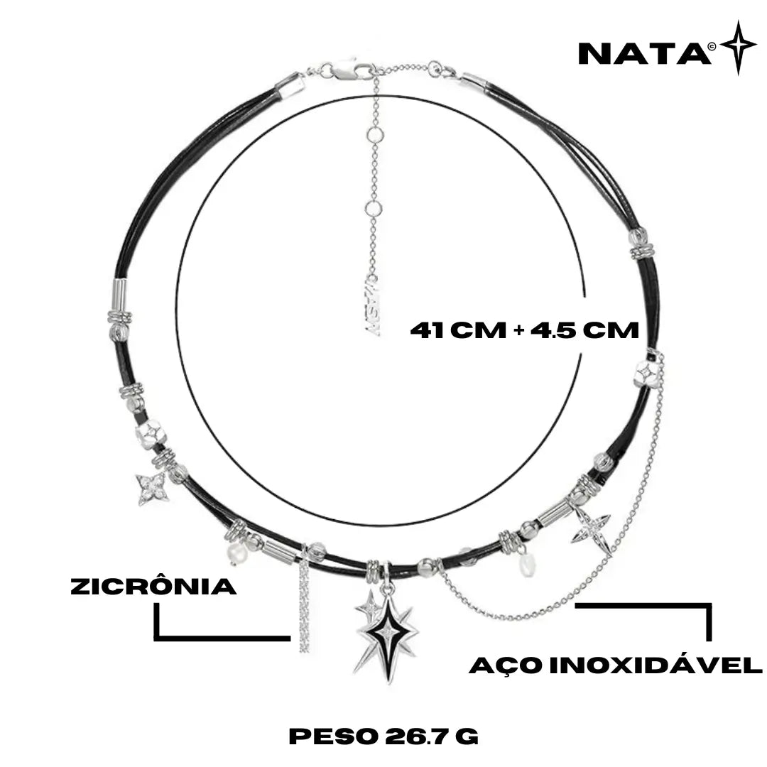 Colar MASW x NATA - Gargantilha