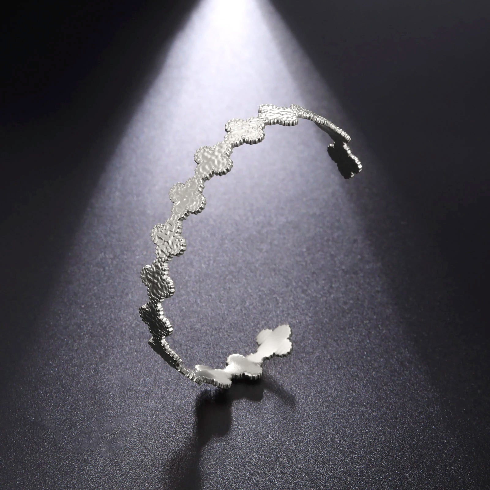 Pulseira Trevo de 4 Folhas - Aço Inoxidável - NATA