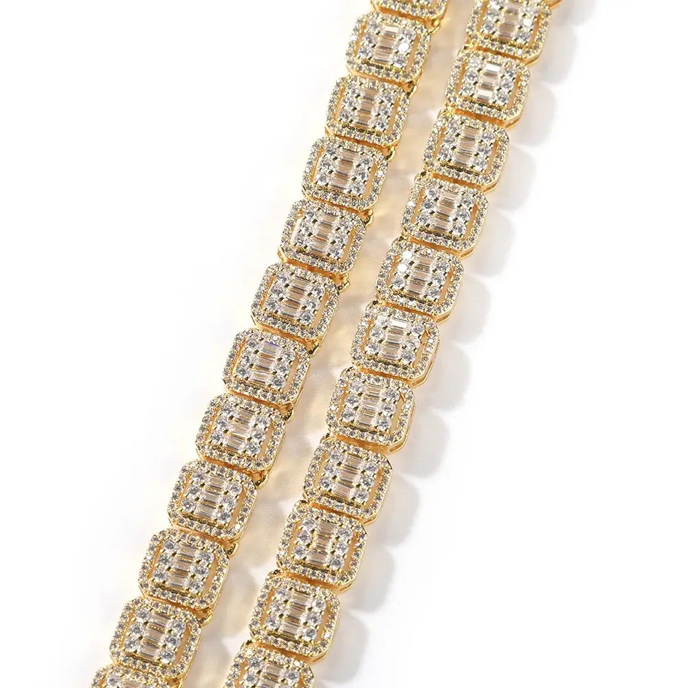 Corrente Riviera Baguette Quadrada - NATA