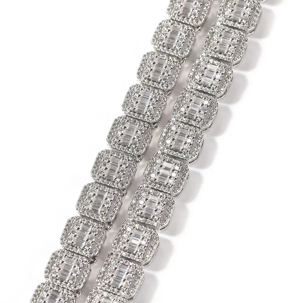 Corrente Riviera Baguette Quadrada - NATA