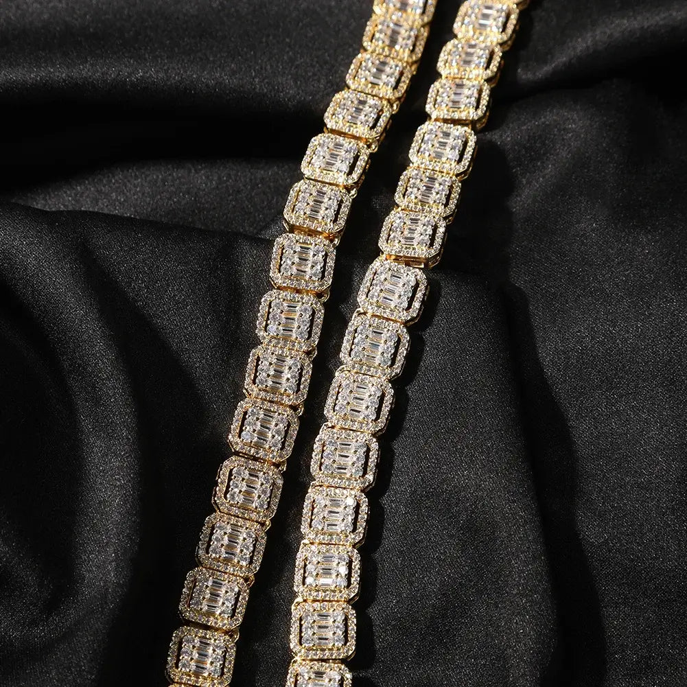 Corrente Riviera Baguette Quadrada - NATA