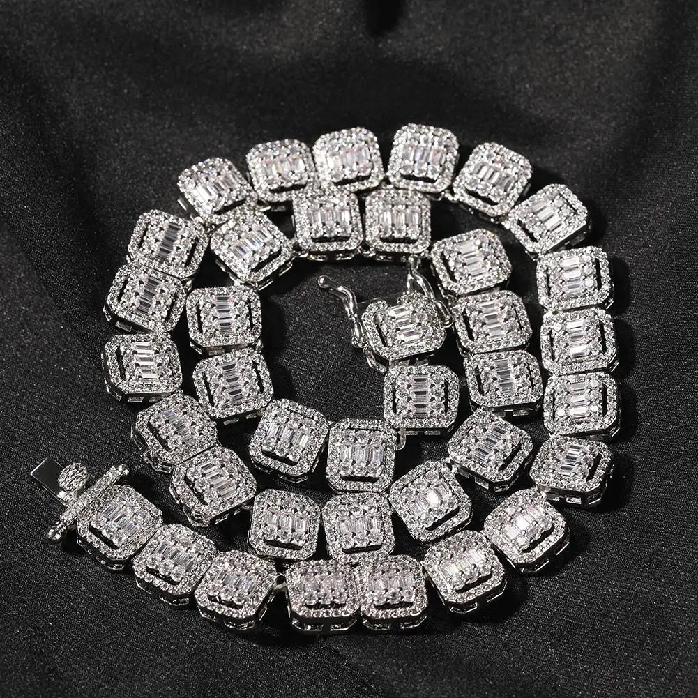 Corrente Riviera Baguette Quadrada - NATA