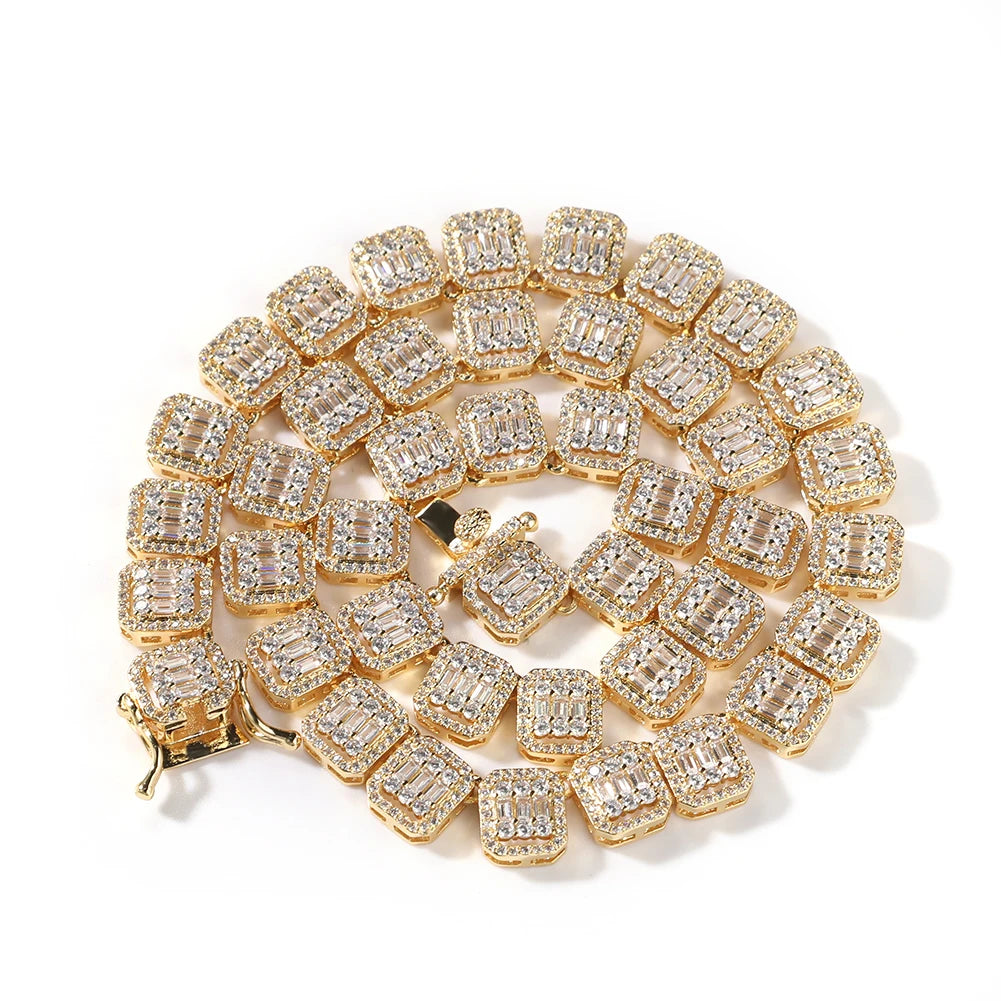 Corrente Riviera Baguette Quadrada - NATA