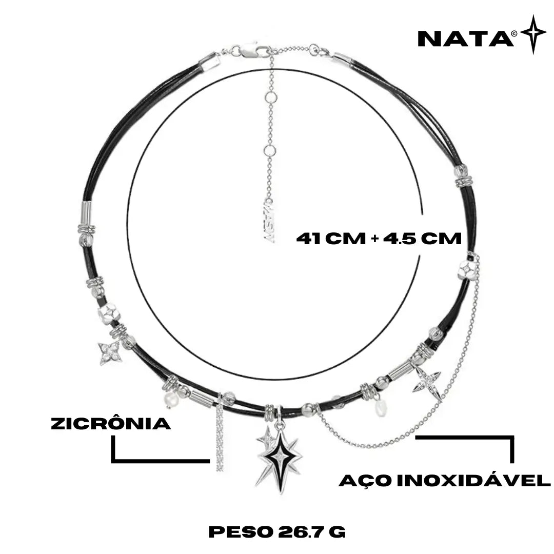 Colar MASW x NATA - Gargantilha 